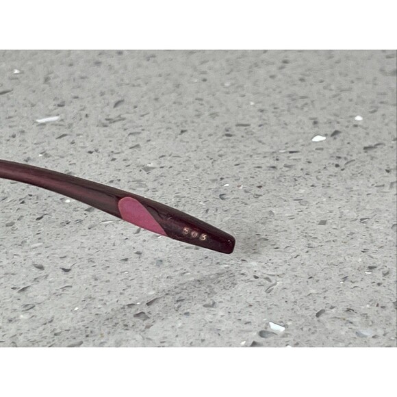 CALVIN KLEIN Eyeglasses Frames ONLY 49-17-130 red full rim rectangle 5118 604 main image 4